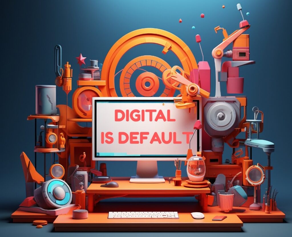 Digital marketing is the default strategy for modern businesses
Digital branding and marketing concept for businesses
E-commerce and digital presence visualization
Importance of digital marketing in consumer behavior