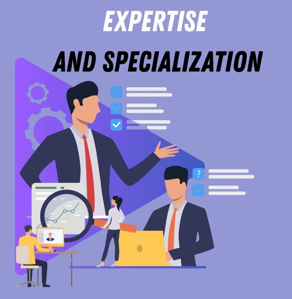 Digital marketing expertise and specialization illustration
Specialized digital marketing services for businesses
SEO, PPC, content marketing, and analytics experts in one team