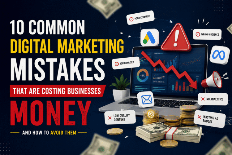 common digital marketing mistakes | Digital marketing |