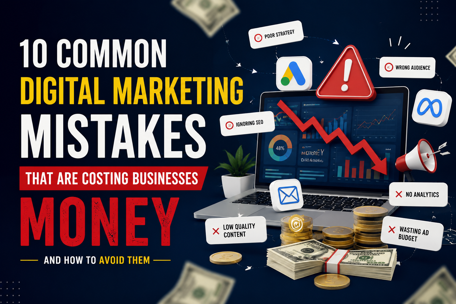 common digital marketing mistakes | Digital marketing |