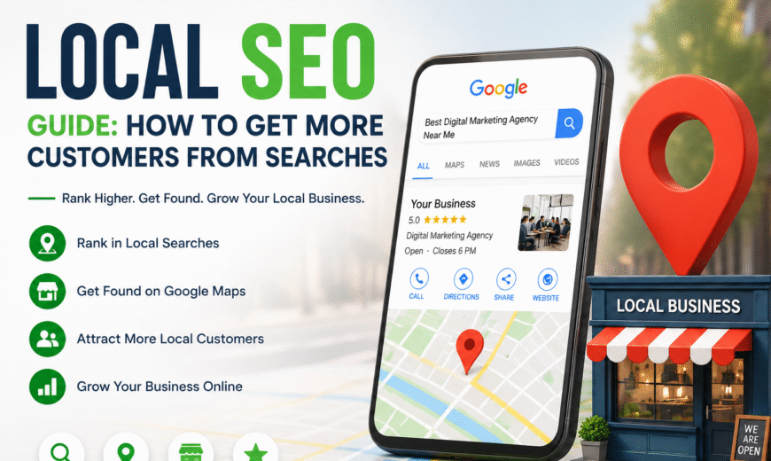 local SEO guide 2026 showing AI-powered Google local pack results on mobile"